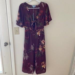 Floral Jumpsuit NWT
